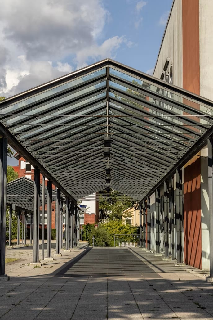 Aluminum Canopy Installation — 3